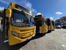PREFEITURA DE SALVADOR ENTREGA NOVOS ÔNIBUS COM AR-CONDICIONADO PARA PARQUE SÃO CRISTÓVÃO