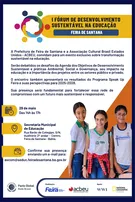 ACBEU E PREFEITURA DE FEIRA DE SANTANA PROPÕEM DEBATE SOBRE ESG E ODS NA EDUCAÇÃO