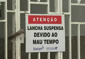 TRAVESSIA SALVADOR-MAR GRANDE CHEGA AO 4º DIA DE INTERRUPÇÃO NO SERVIÇO DEVIDO AO MAU TEMPO