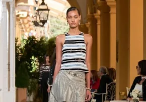 MODELO DO BAIRRO DE PIRAJÁ, EM SALVADOR, BRILHA EM DESFILE DA CHANEL NA ITÁLIA