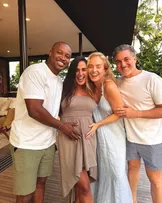 THIAGUINHO E CAROL PEIXINHO TIRAM FOTOS COM ANGÉLICA E LUCIANO HUCK