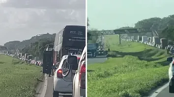 CONDUTORES ENFRENTAM LENTIDÃO NA BRA-324
