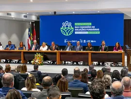 DEPUTADO REPRESENTA ALBA NO ENCONTRO ANUAL DAS COMISSÕES DE SOLUÇÕES FUNDIÁRIAS