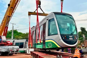 COMPRADOS POR R$ 793 MILHÕES, NOVOS TRENS DO VLT ESTÃO À CAMINHO DA BAHIA
