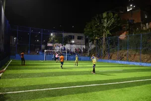 PREFEITURA ENTREGA CAMPO DE GRAMA SINTÉTICA E PRAÇA REFORMADA EM CAMPINAS DE PIRAJÁ