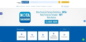 SEFAZ SALVADOR ULTRAPASSA 5 MILHÕES DE DOCUMENTOS EMITIDOS EM NOVO PORTAL
