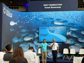 ONG BAIANA APRESENTA TRABALHO DE RESTAURAÇÃO DE CORAIS REALIZADO NA BTS DURANTE A UNOC3, EM NICE