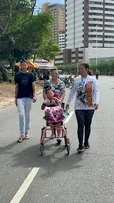 PREFEITURA PATROCINA PROJETO QUE DISPONIBILIZA EQUIPAMENTOS PARA QUE PCDS POSSAM REALIZAR ATIVIDADES DE ESPORTE E LAZER AO AR LIVRE