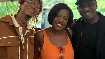 ESTILISTA BAIANO SE ENCONTRA COM VIOLA DAVIS DURANTE PASSAGEM DA ATRIZ POR SÃO PAULO