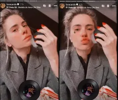 CAROLINA DIECKMANN MOSTRA RETORNO ÀS GRAVAÇÕES DE ‘VALE TUDO’ APÓS MORTE DE PRETA GIL
