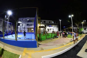 PREFEITURA DE SALVADOR ENTREGA NOVA PRAÇA NO BAIRRO DE JARDIM SANTO INÁCIO