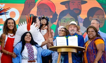 LULA ANUNCIA INVESTIMENTOS EM EDUCAÇÃO PARA COMUNIDADES TRADICIONAIS