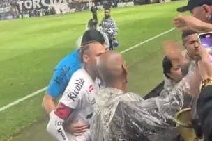 TORCEDOR QUE DISCUTIU COM NEYMAR APÓS DERROTA DO SANTOS PEDE DESCULPAS: ‘ME EXALTEI’