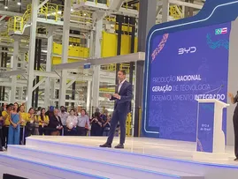 ALEXANDRE BALDY, VICE PRESIDENTE DA BYD BRASIL, DESTACA O DESAFIO DA BAHIA EM RECEBER A EMPRESA