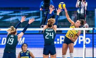 ITÁLIA VENCE BRASIL E CONQUISTA BI DA LIGA DAS NAÇÕES FEMININA DE VÔLEI