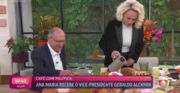 UM DIA APÓS TARIFAÇO, ALCKMIN VAI A PROGRAMA DE ANA MARIA BRAGA