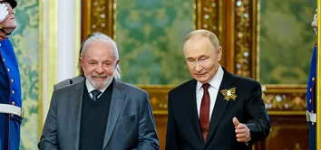 LULA E PUTIN FALAM POR TELEFONE APÓS CONVERSA DE LÍDER RUSSO COM TRUMP
