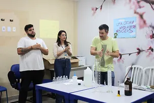 CAPS III JARDIM ARMAÇÃO REALIZA OFICINA TERAPÊUTICA DO PROJETO FARMÁCIA VIVA