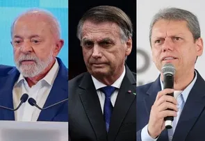 NO 2º TURNO, LULA APARECE ATRÁS DE TARCÍSIO E EMPATA COM BOLSONARO, APONTA ATLAS/BLOOMBERG