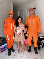 BOMBEIROS SALVAM BEBÊ ENGASGADO EM JUAZEIRO