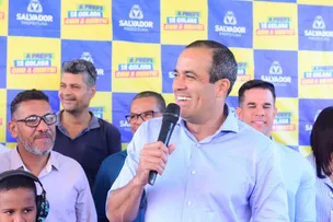 BRUNO REIS MANTÉM ALTA POPULARIDADE E É APROVADO POR 78% DA POPULAÇÃO DE SALVADOR, APONTA PESQUISA