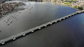PONTE NO SUBÚRBIO FERROVIÁRIO PASSA POR UM PROCESSO DE ELEVAÇÃO E REVITALIZAÇÃO PARA PASSAGEM DO VLT