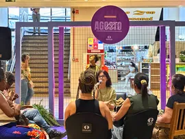EM PARCERIA COM A SPMJ, SHOPPING CENTER LAPA REALIZA CAMPANHA AGOSTO LILÁS 2025 COM PROGRAMAÇÃO GRATUITA