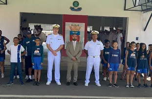 FUZILEIROS NAVAIS: CAPITÃO ALDEN REALIZA VISITA NESTA SEXTA-FEIRA