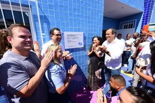 PREFEITURA ENTREGA NOVO CENTRO DE EDUCAÇÃO INFANTIL NO ARENOSO COM O DOBRO DE VAGAS EM TEMPO INTEGRAL