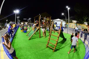 PREFEITURA INAUGURA NOVA PRAÇA EM CASTELO BRANCO COM QUIOSQUES, PARQUE INFANTIL E ACADEMIA