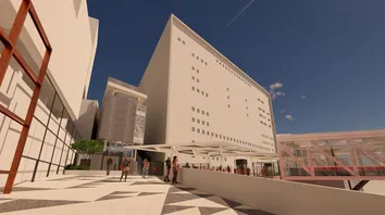 PRÉDIO VERTICAL SERÁ CONSTRUIDO JUNTO AO TEATRO CASTRO ALVES  REESTRUTURANDO O LOCAL. VEJA DETALHES