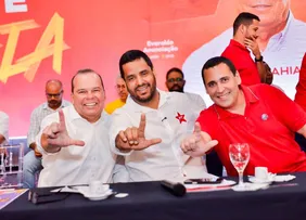 VICE-GOVERNADOR PARTICIPA DA POSSE DE TÁSSIO BRITO COMO PRESIDENTE DO PT-BA