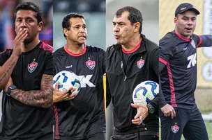 VITÓRIA É O TIME QUE MAIS TROCOU DE TÉCNICOS DO BRASILEIRÃO; CONFIRA O RANKING