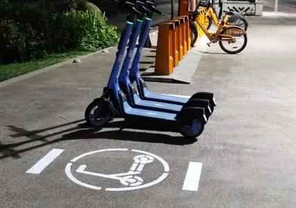 SALVADOR INICIA DEMARCAÇÃO FÍSICA DOS PONTOS DE ESTACIONAMENTO DE PATINETES ELÉTRICOS