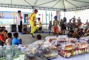CRAS DE PAU DA LIMA PROMOVE FESTIVAL PARA CRIANÇAS E FAMÍLIAS EM SITUAÇÃO DE VULNERABILIDADE