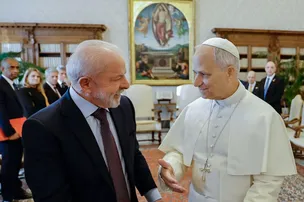 LULA AFIRMA QUE HOUVE ‘MUITA QUÍMICA’ NO ENCONTRO COM O PAPA LEÃO XIV