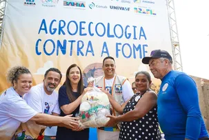 BAHIA SEM FOME DISTRIBUI 300 CESTAS E 1200 MARMITAS EM JUAZEIRO