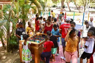 BRINCARTE NO PARQUE REÚNE CRIANÇAS E ADOLESCENTES ATENDIDOS PELO CAPSI