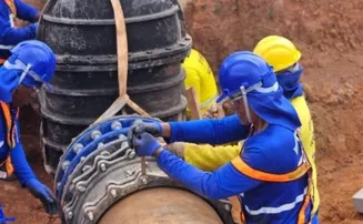 ITAPARICA TEM ABASTECIMENTO DE ÁGUA INTERROMPIDO POR ROMPIMENTO DE ADUTORA