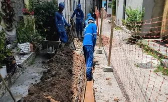 EMBASA AMPLIA OBRAS DE ESGOTAMENTO EM ÁREAS DE INFLUÊNCIA DO VLT