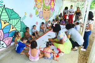 SEMANA DA CRIANÇA LEVA ATIVIDADES LÚDICAS PARA CENTRO DE EDUCAÇÃO EM FAZENDA GRANDE I