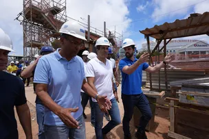 COM 86% DE OBRAS CONCLUÍDAS, VIADUTO EM FRENTE AO SHOPPING DA BAHIA PASSA POR VISTORIA E ENTRA EM RETA FINAL DE CONSTRUÇÃO