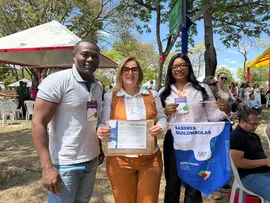 PROJETO 'SABERES QUILOMBOLAS' DE NOVA VIÇOSA É PREMIADO EM BELO HORIZONTE
