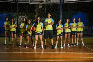 SELEÇÃO BAIANA DE BASQUETE ESCOLAR SUB-14 CHEGA A UBERLÂNDIA PARA DISPUTAR OS JEBS 2025