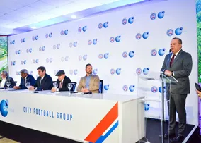 “ESTE É UM PROJETO ARROJADO DE UM BAHIA GLOBAL”, DIZ GERALDO JÚNIOR NO ATO QUE MARCA INÍCIO DO CITY FOOTBALL ACADEMY BAHIA