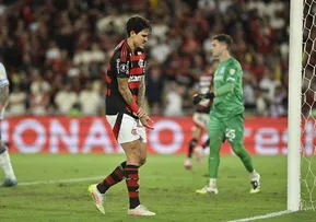 FLAMENGO COMUNICA QUE PEDRO SOFREU LESÃO NO ANTEBRAÇO