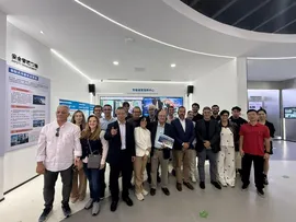 LABORATÓRIO DE ESPAÇO INTELIGENTE DA HUAWEI ARQ ONE EM SHENZHEN RECEBE COMISSÃO DO SINDUSCON BAHIA