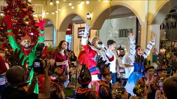 PAPAI NOEL É RECEBIDO COM ARTE E EMOÇÃO NA INAUGURAÇÃO DE NATAL DO SHOPPING PASEO