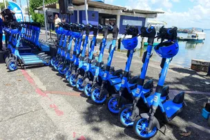 BAIRRO DA RIBEIRA RECEBE PATINETES ELÉTRICOS ENTREGUES PELA SEMOB