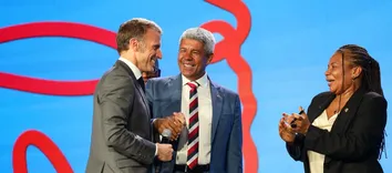 JERÔNIMO RODRIGUES, MARGARETH MENEZES E EMMANUEL MACRON ABREM FESTIVAL NOSSO FUTURO BRASIL–FRANÇA, NO MUSEU DE ARTE MODERNA DA BAHIA